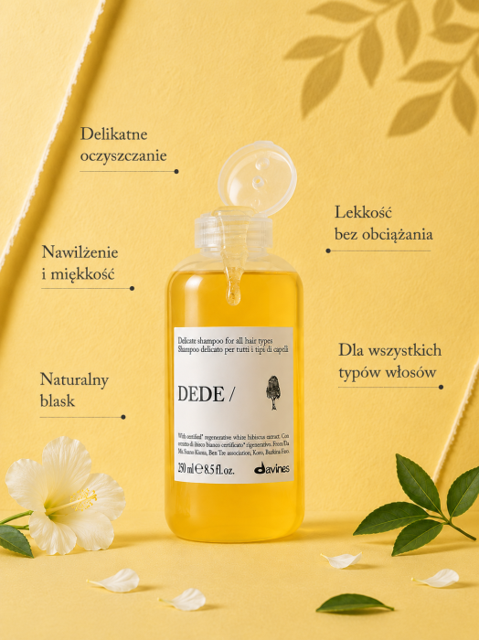 DAVINES ESSENTIAL HAIRCARE szampon do włosów DEDE Shampoo 250 ml 3