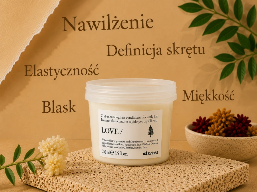 DAVINES ESSENTIAL HAIRCARE odżywka do włosów LOVE CURL Conditioner 250 ml 3