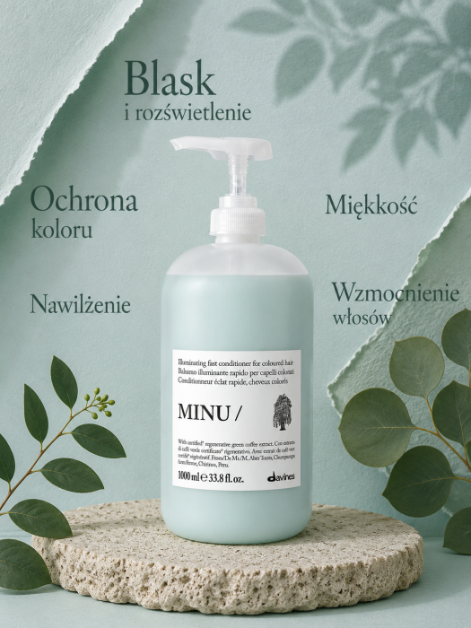 DAVINES NEW ESSENTIAL HAIRCARE odżywka do włosów MINU Conditioner 1000 ml 2