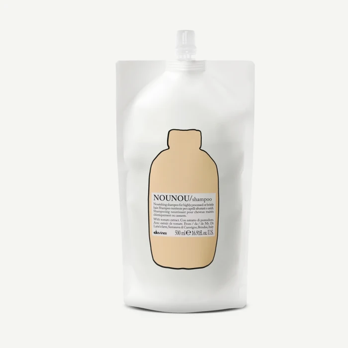 Davines NOUNOU Szampon do włosów zniszczonych Refill 500 ml