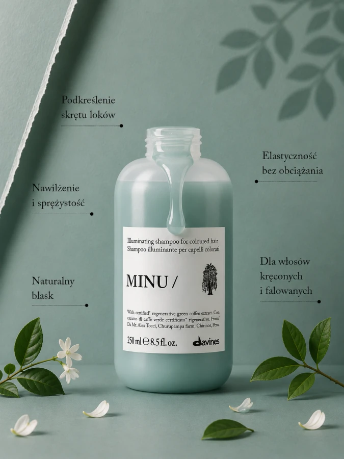 DAVINES ESSENTIAL HAIRCARE Minu szampon do włosów MINU Shampoo 250 ml 2