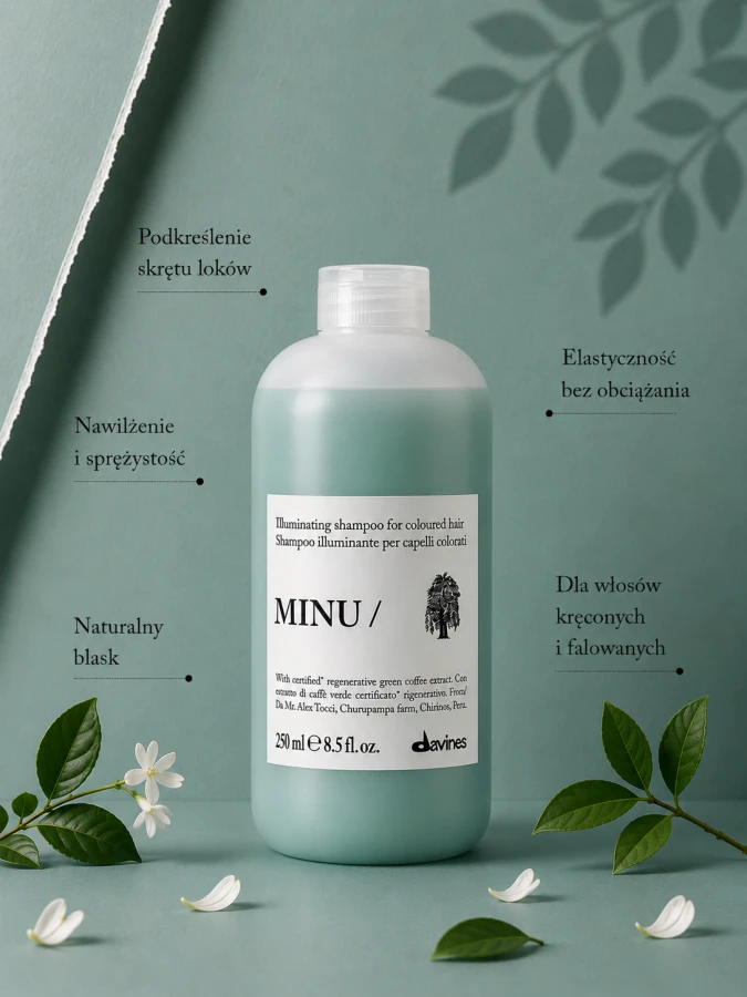 DAVINES ESSENTIAL HAIRCARE Minu szampon do włosów MINU Shampoo 250 ml 3