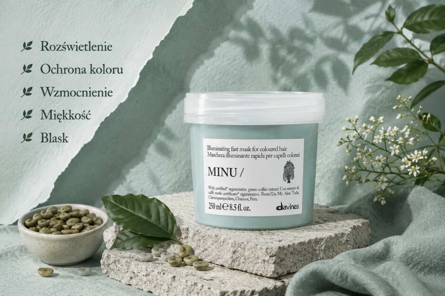 DAVINES ESSENTIAL HAIRCARE Minu maska do włosów MINU Hair Mask 250 ml 2