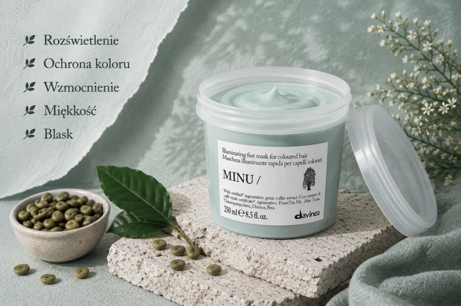 DAVINES ESSENTIAL HAIRCARE Minu maska do włosów MINU Hair Mask 250 ml 3