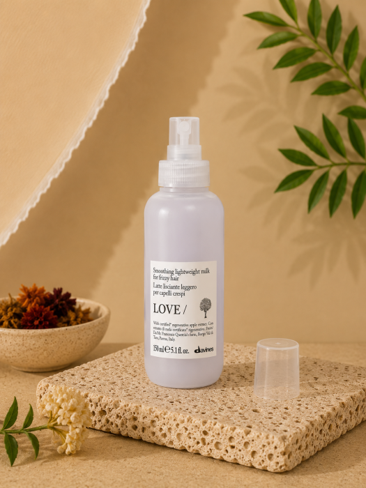 DAVINES NEW ESSENTIAL HAIRCARE mleczko do włosów LOVE Smoothing Milk 150 ml 2