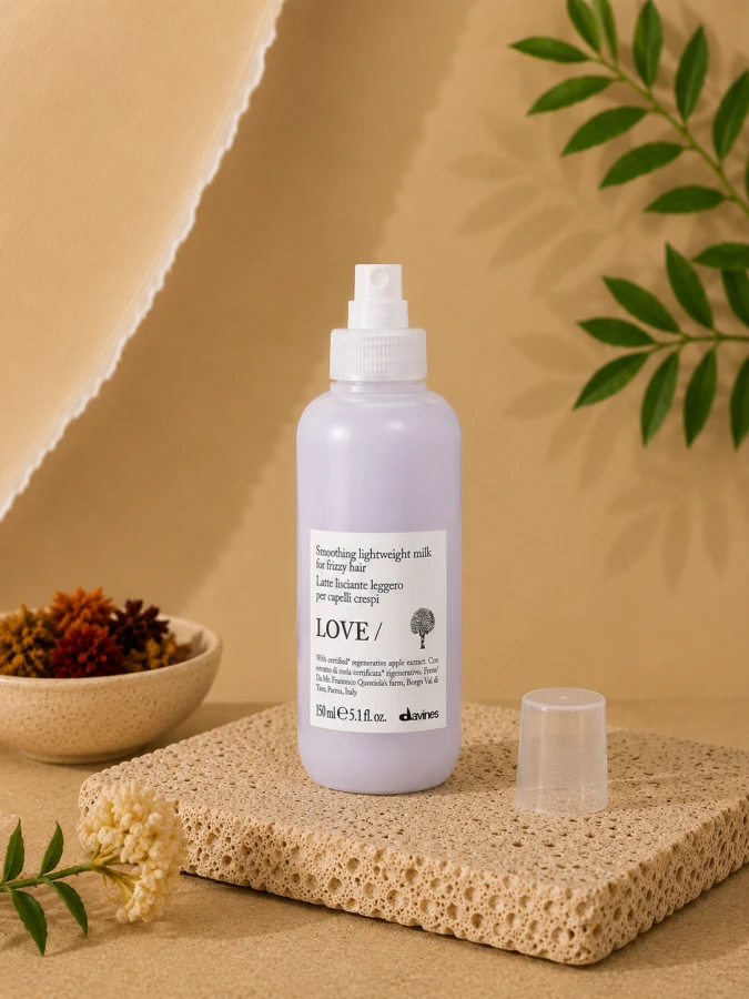 DAVINES NEW ESSENTIAL HAIRCARE mleczko do włosów LOVE Smoothing Milk 150 ml 3