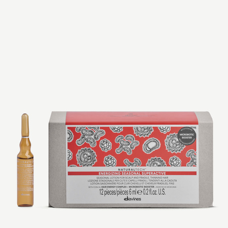 Davines Energizing Seasonal Superactive 6x12 ml ampułki przeciw wypadaniu