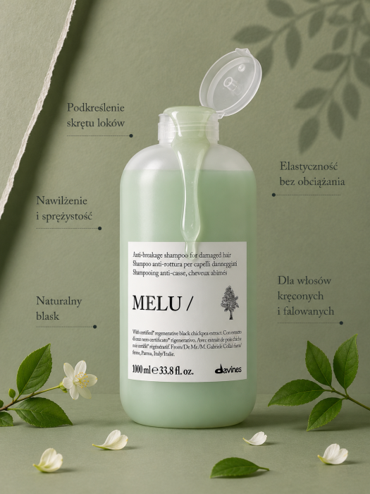 DAVINES NEW ESSENTIAL HAIRCARE szampon do włosów MELU Shampoo 1000 ml 2