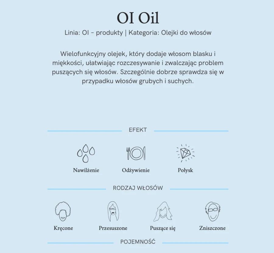 DAVINES OI olejek do włosów Oil 135 ml 2