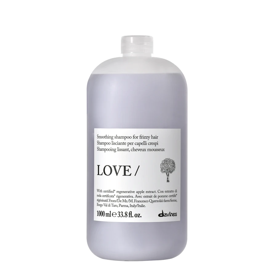 DAVINES NEW ESSENTIAL HAIRCARE szampon do włosów LOVE Smoothing Shampoo 1000 ml