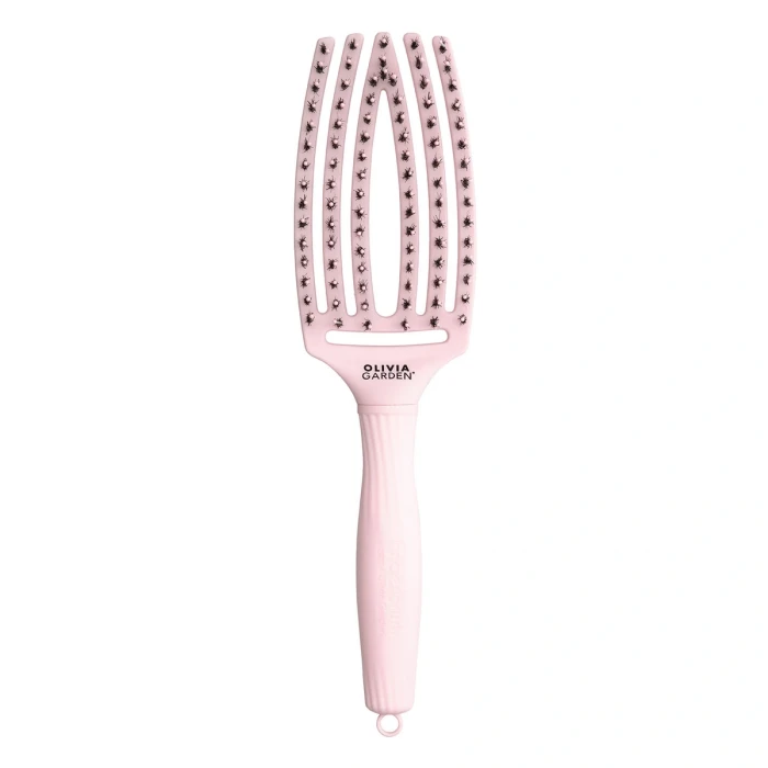 OLIVIA GARDEN szczotka do rozczesywania FINGERBRUSH Pastel Pink