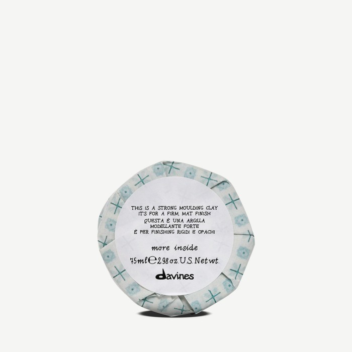 DAVINES MORE INSIDE glinka do włosów Strong Moulding Clay 75 ml
