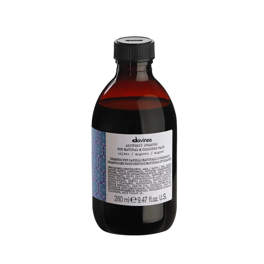 DAVINES ALCHEMIC szampon do włosów Silver 280 ml