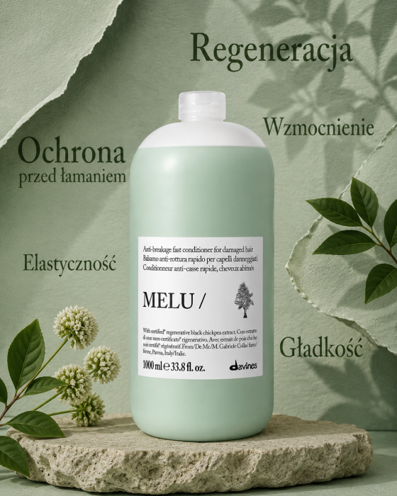 DAVINES NEW ESSENTIAL HAIRCARE odżywka do włosów MELU Conditioner 1000 ml 2