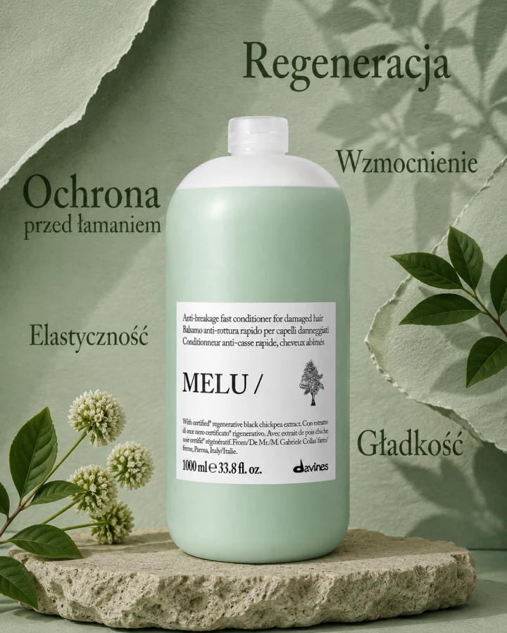 DAVINES NEW ESSENTIAL HAIRCARE odżywka do włosów MELU Conditioner 1000 ml 2