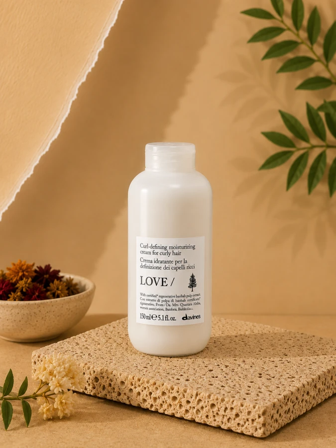 DAVINES NEW ESSENTIAL HAIRCARE nawilżający krem do włosów LOVE CURL Cream 150 ml 3