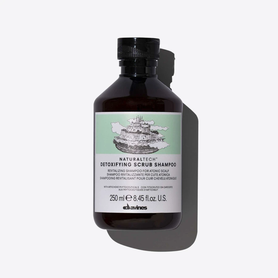 DAVINES NATURALTECH szampon do włosów i skóry Detoxifying Scrub Shampoo 250ml