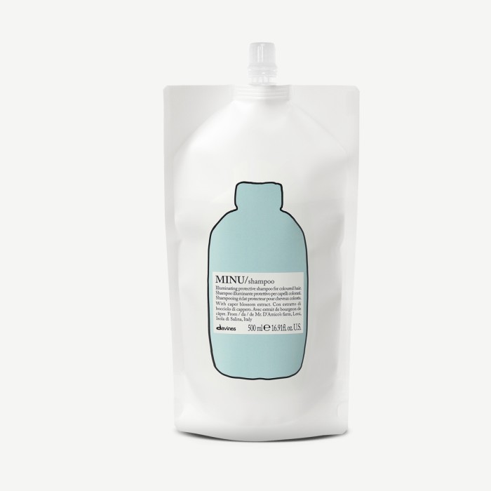 Davines MINU Shampoo Refill 500 ml szampon do włosów farbowanych