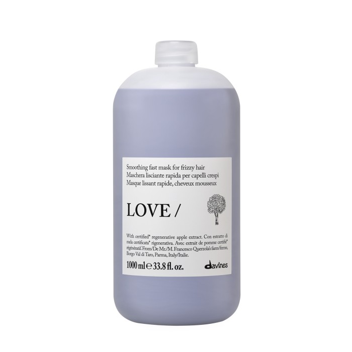 DAVINES NEW ESSENTIAL HAIRCARE maska do włosów LOVE Smoothing Mask 1000 ml