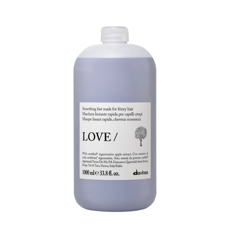 DAVINES NEW ESSENTIAL HAIRCARE maska do włosów LOVE Smoothing Mask 1000 ml